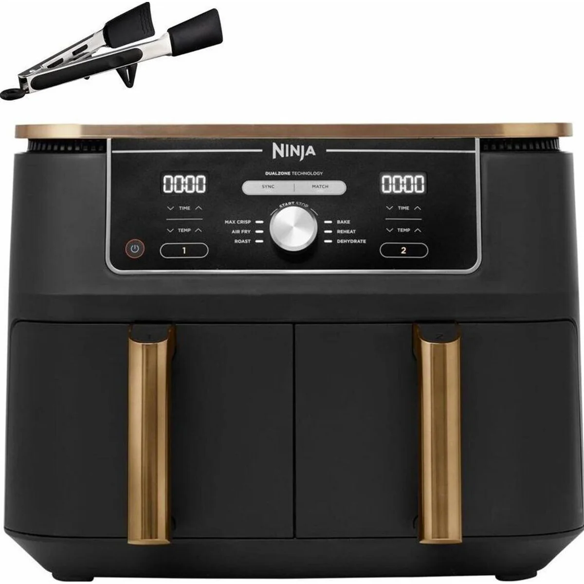 NINJA Heißluftfritteuse MAX Dual Zone, 6-in-1, 9,5 Liter, schnelle Zubereitung 4