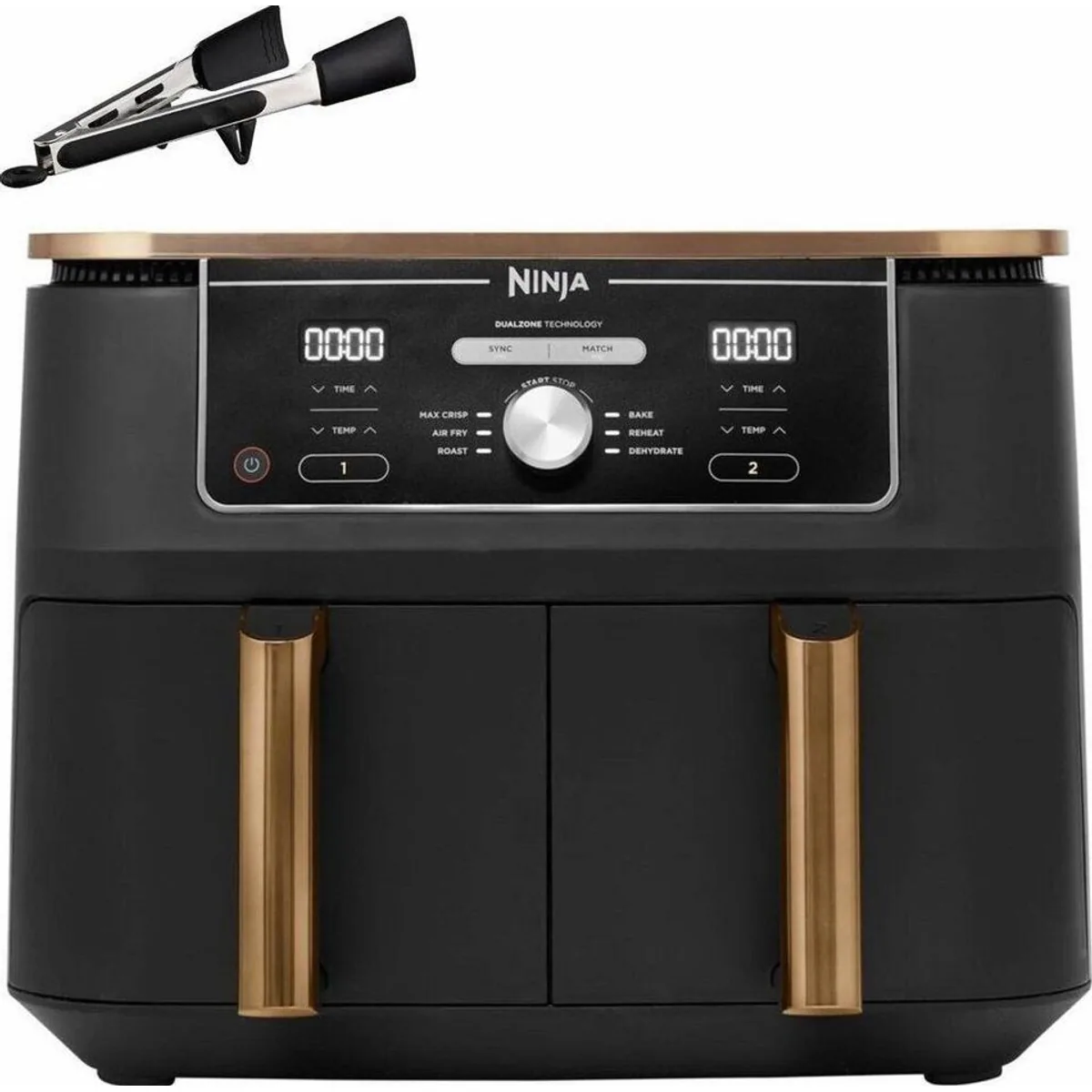 NINJA Heißluftfritteuse MAX Dual Zone, 6 Funktionen, 9,5 Liter Kapazität 4