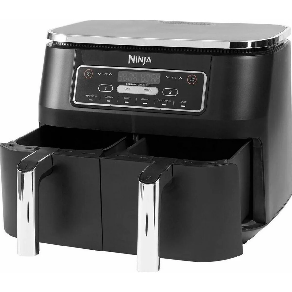 NINJA Heißluftfritteuse AF300EU, 2400 W, Dual Zone mit SYNC-Funktion 3