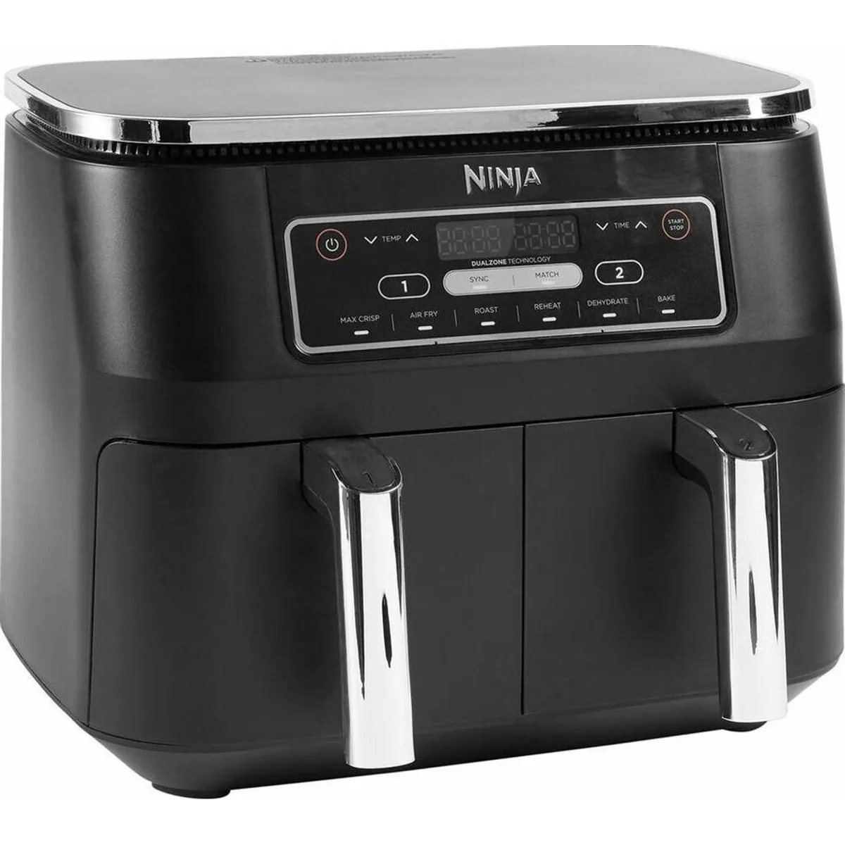 NINJA Heißluftfritteuse AF300EU, 2400 W, Dual Zone mit SYNC-Funktion 4