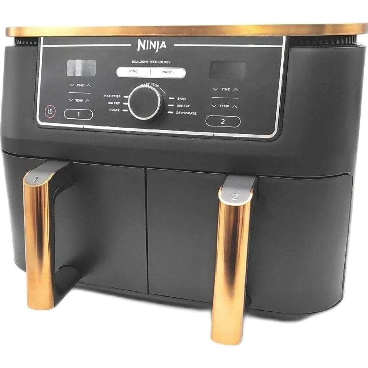 NINJA Foodi MAX Dual Zone Heißluftfritteuse, vielseitig, große Kapazität, schnelle Zubereitung 2