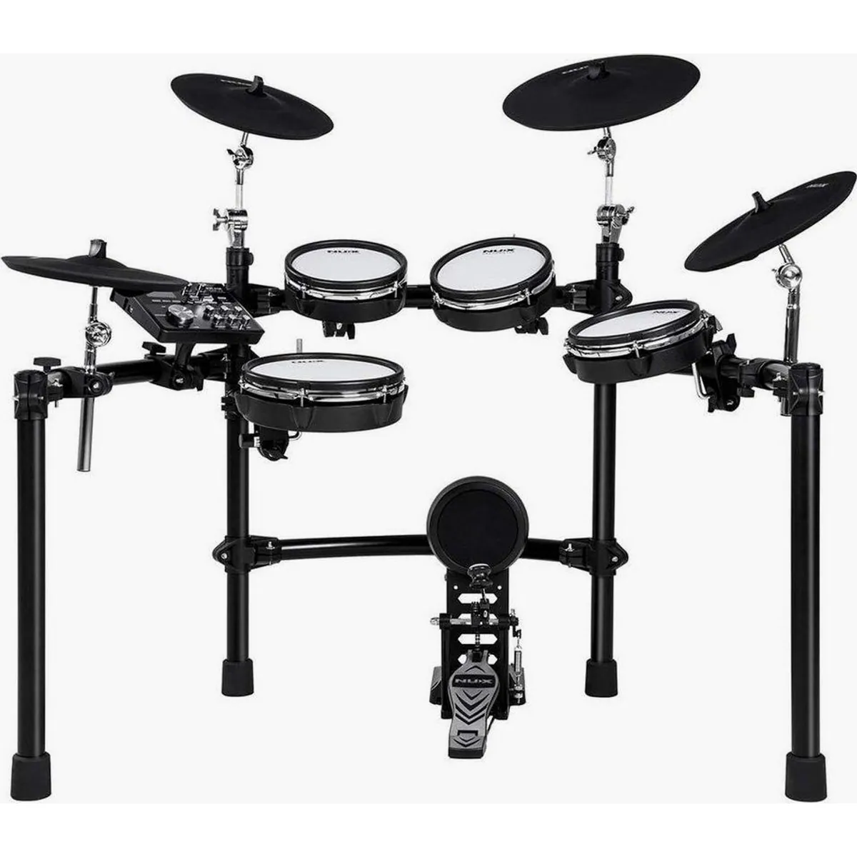 Nux DM-7X E-Drum Set, 30 Studio-Kits, Dual-Triggering-Technologie, Bluetooth-Konnektivität 2