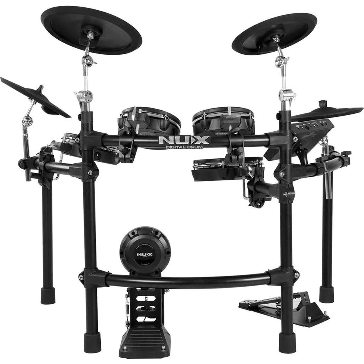 Nux DM-7X E-Drum Set, 30 Studio-Kits, Dual-Triggering-Technologie, Bluetooth-Konnektivität 3