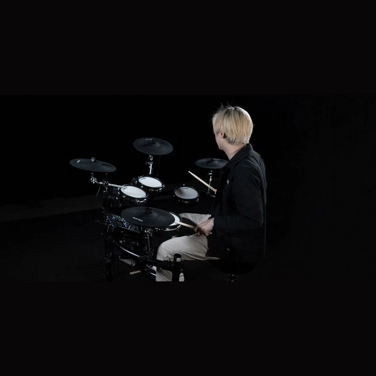 Nux DM-7X E-Drum Set, 30 Studio-Kits, Dual-Triggering-Technologie, Bluetooth-Konnektivität 4