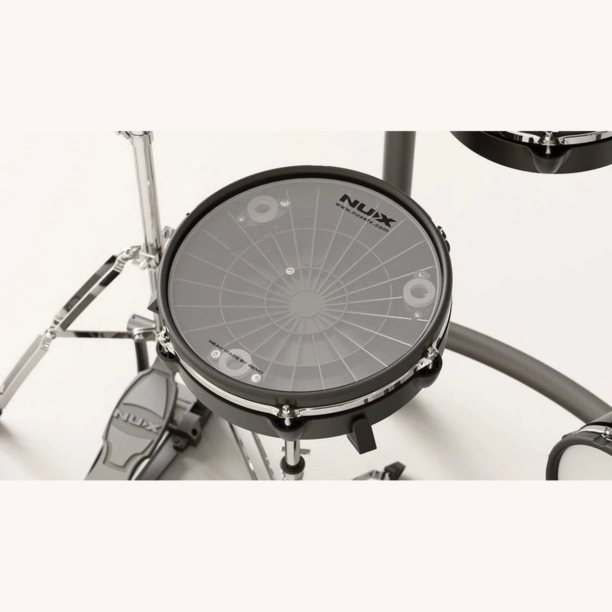 Nux DM-8 E-Drum, authentisches Spielgefühl, 30 Drum-Kits, USB Audio-Interface 4