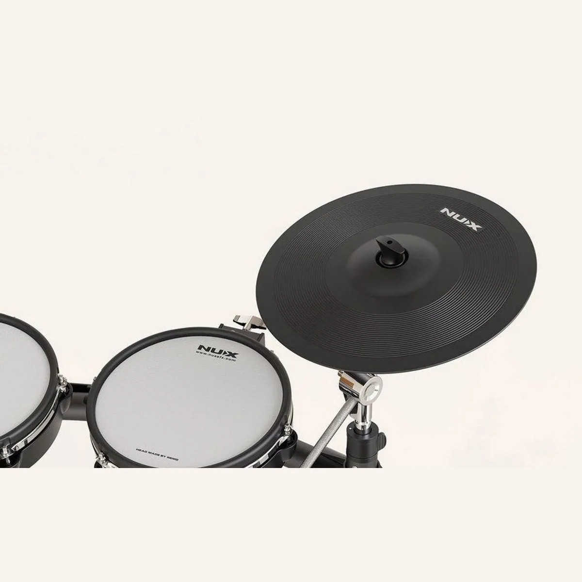 Nux DM-8 E-Drum, authentisches Spielgefühl, 30 Drum-Kits, USB Audio-Interface 5