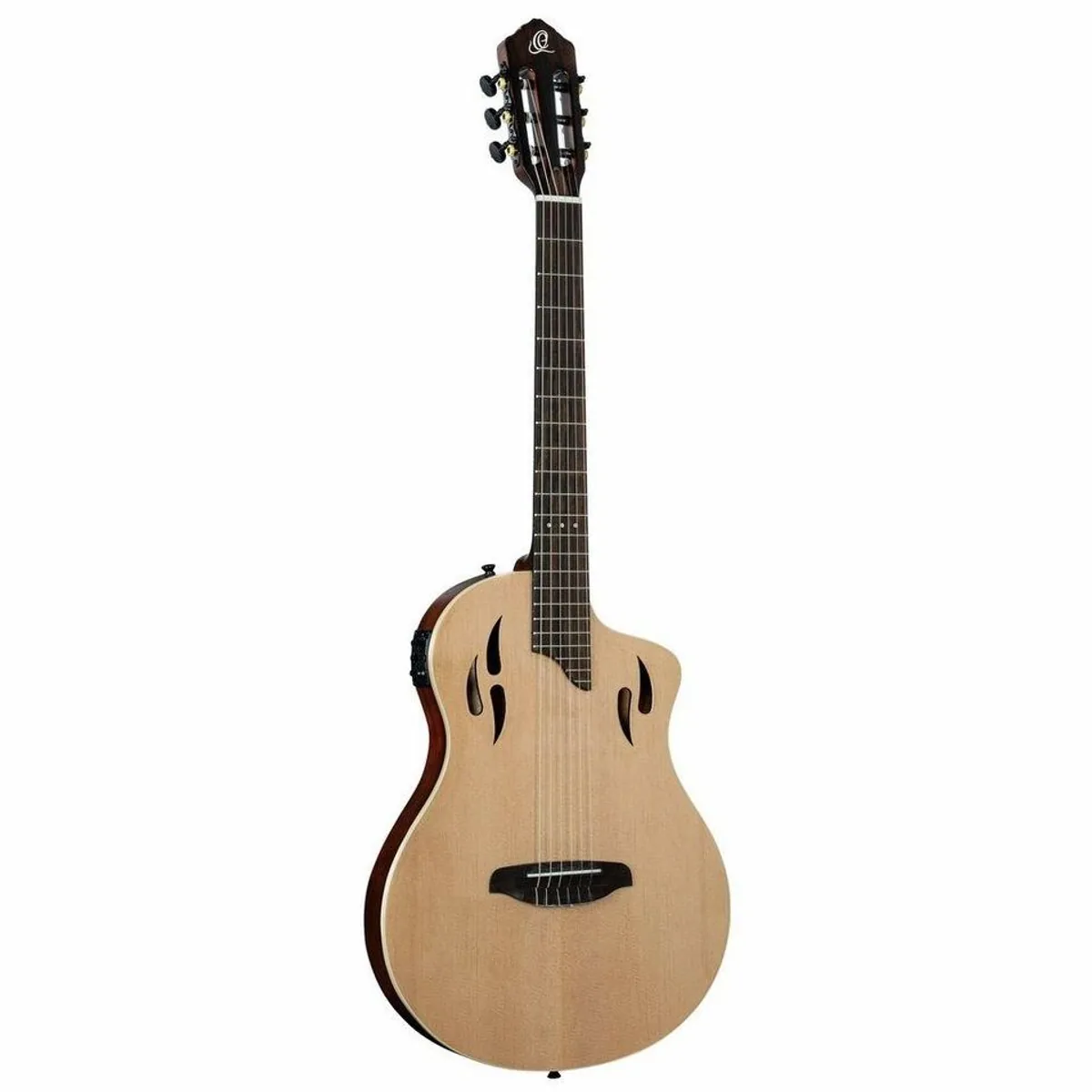 ORTEGA Guitars RTPSTD-NAT Natural, massive Fichtendecke, Okoume-Korpus — ideal für Live-Performances