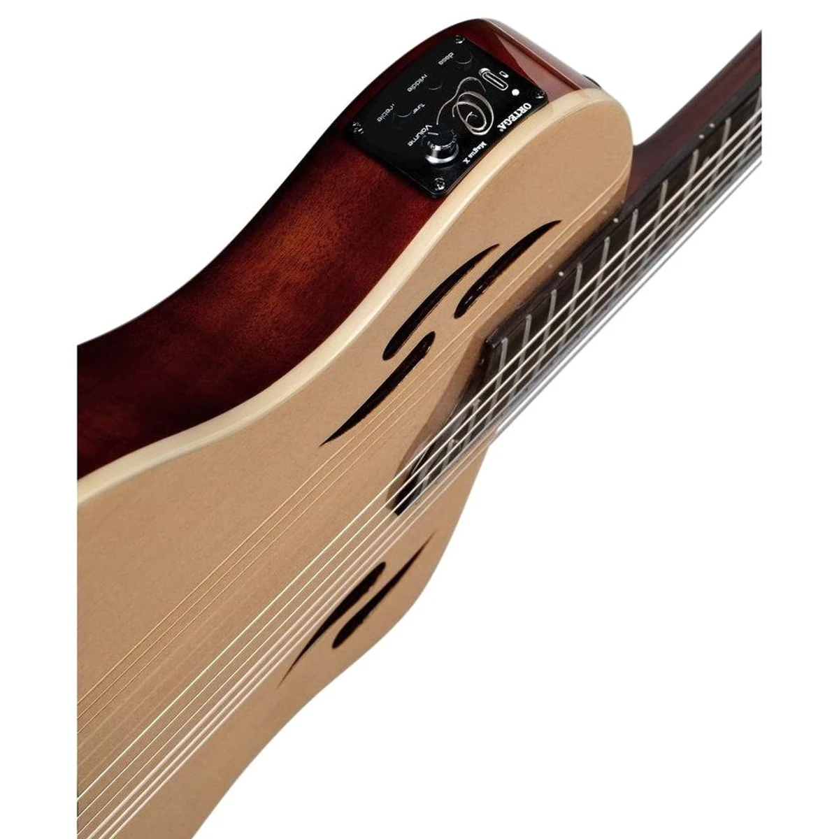 ORTEGA Guitars RTPSTD-NAT Natural, massive Fichtendecke, Okoume-Korpus — ideal für Live-Performances 5