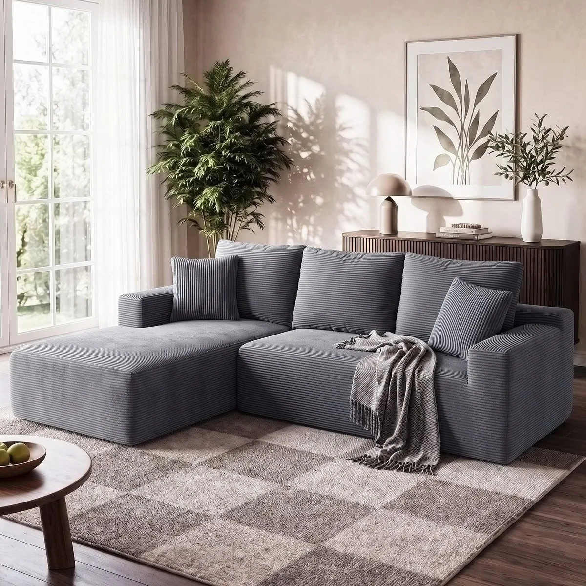 oyajia modulares Ecksofa, hoher Sitzkomfort, kein Zusammenbau erforderlich 2