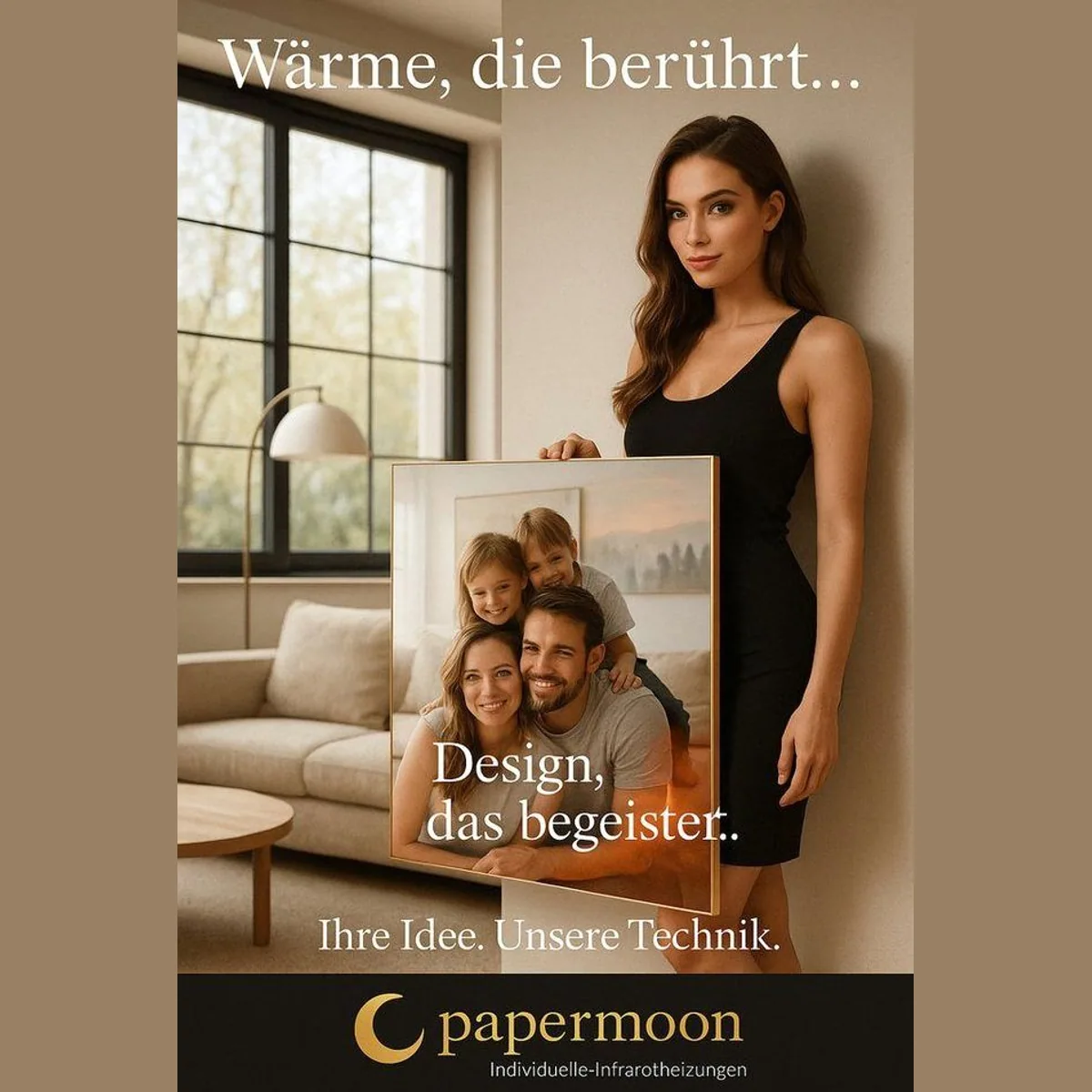 Papermoon Infrarotheizung, energieeffiziente Wärme, TÜV/GS zertifiziert 4