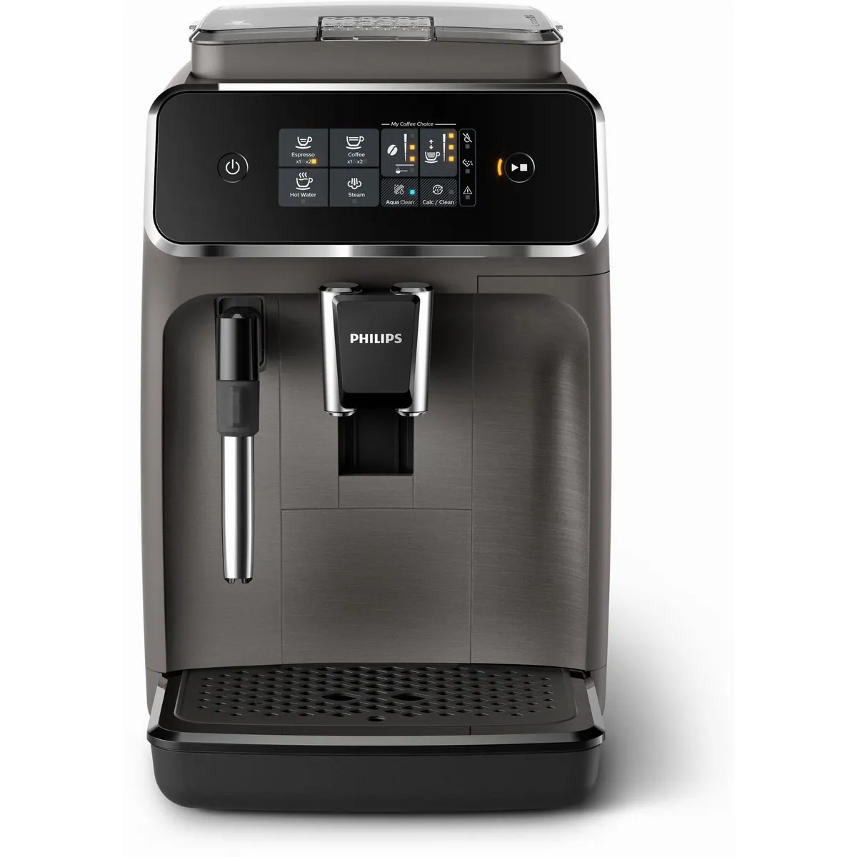 Philips Kaffeevollautomat, SensorTouch Bedienung, Keramikmahlwerk, Milchaufschäumer