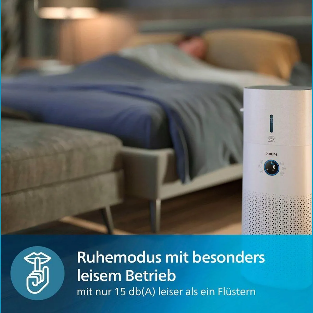 Philips Series 3000 2-in-1 Luftreiniger & Luftbefeuchter, für 131 m², intelligente Steuerung 4