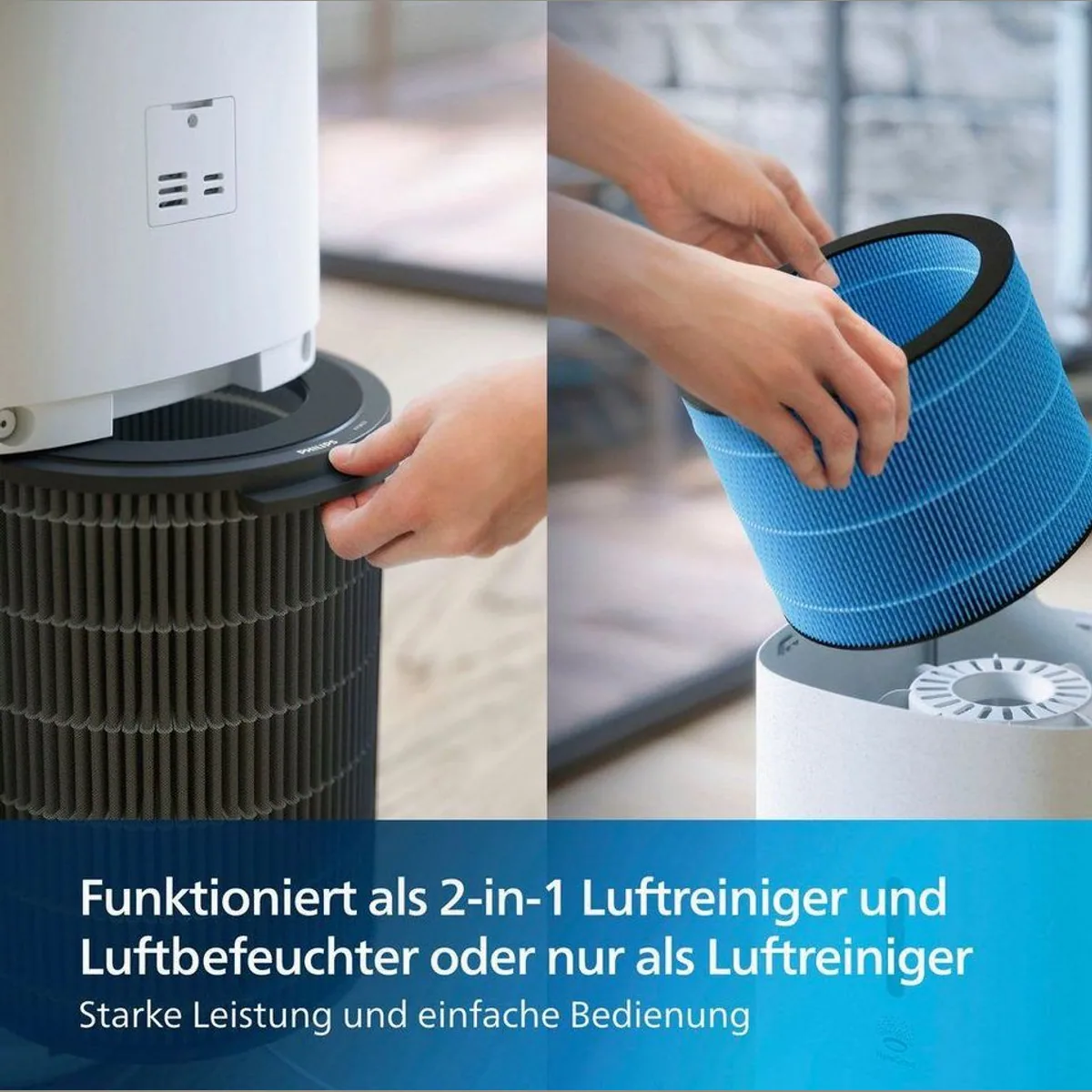 Philips Series 3000 2-in-1 Luftreiniger & Luftbefeuchter, für 131 m², intelligente Steuerung 5