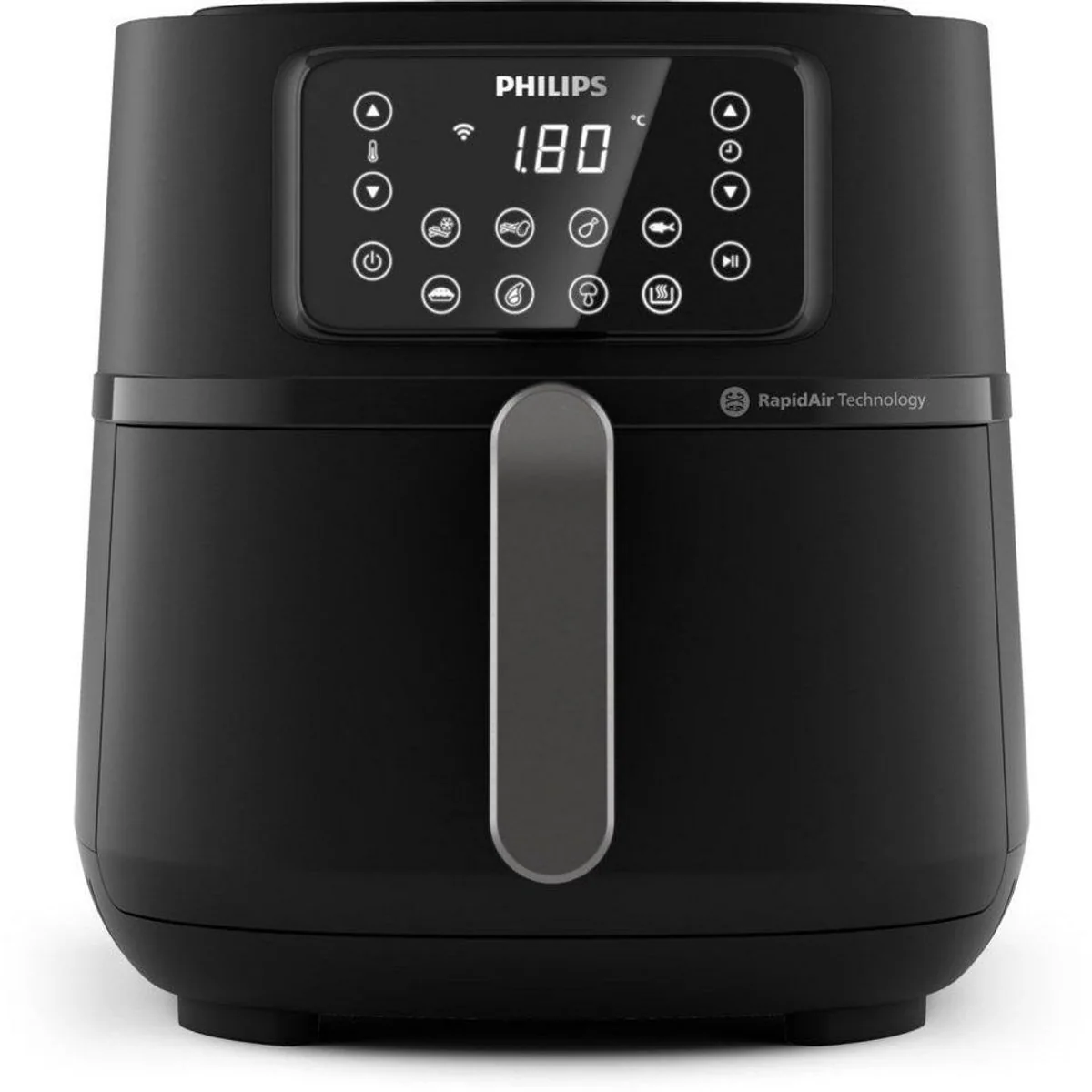 Philips Heißluftfritteuse HD9285/93, 2000 W, 7,2 l Kapazität, 16 Kochfunktionen