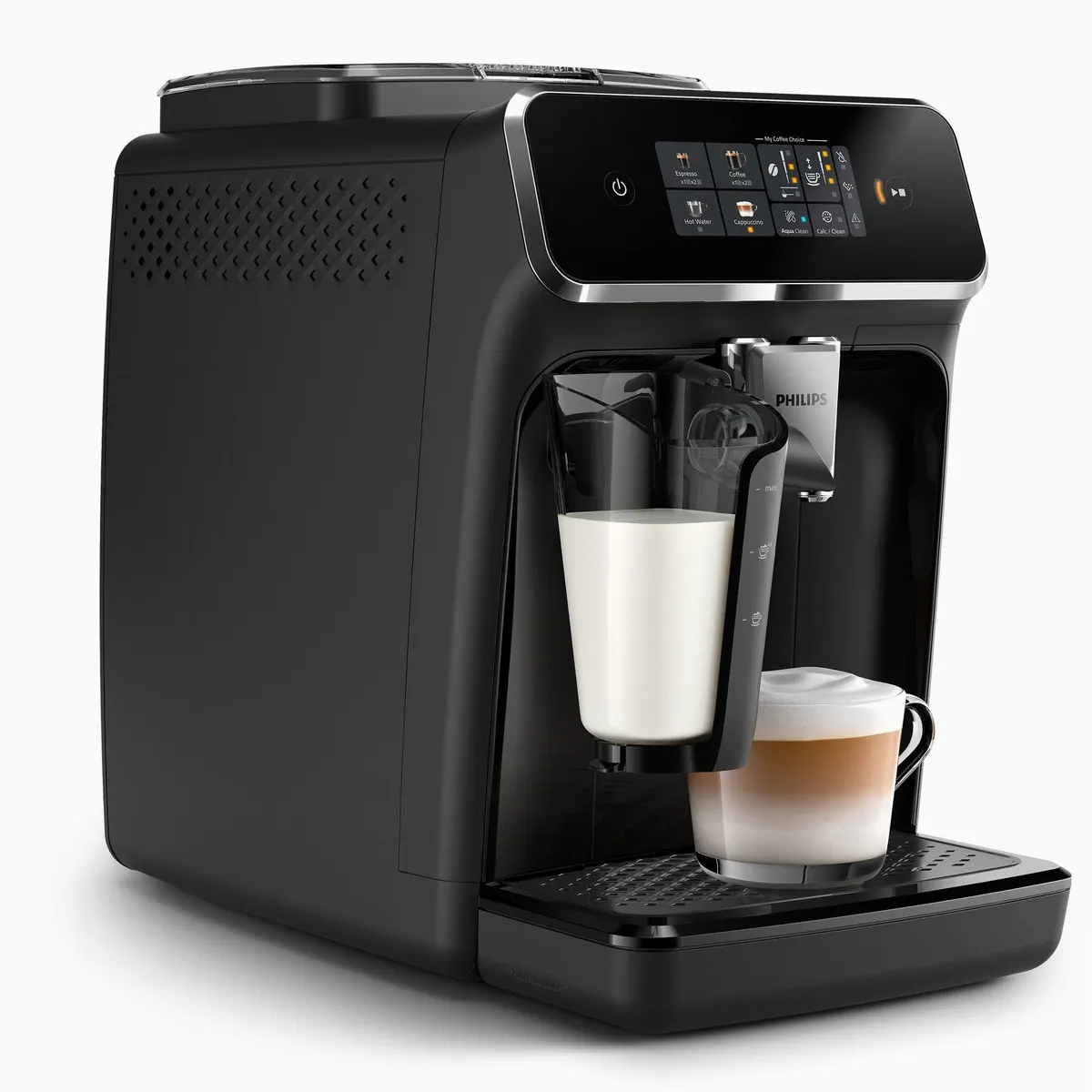 Philips EP2331/10 Kaffeevollautomat, 4 Kaffeespezialitäten, einfaches LatteGo-Milchsystem