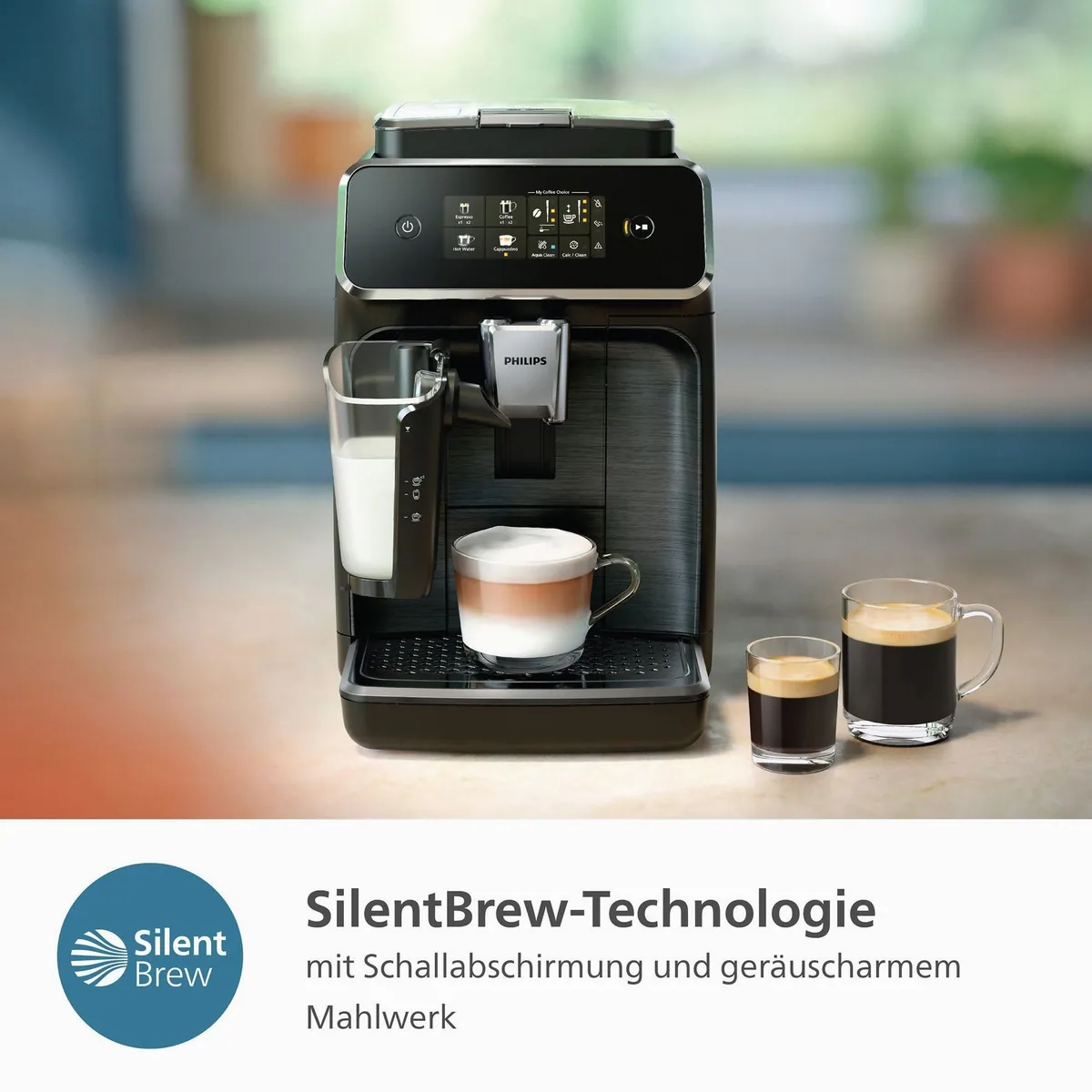 Philips EP2331/10 Kaffeevollautomat, 4 Kaffeespezialitäten, einfaches LatteGo-Milchsystem 4