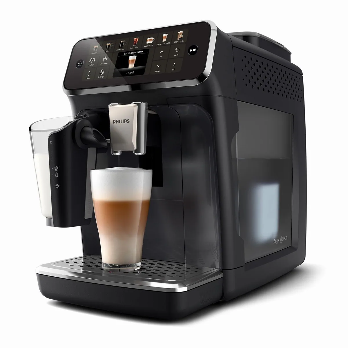 Philips EP4441/50 Kaffeevollautomat, 12 Kaffeespezialitäten, LatteGo-Milchsystem, SilentBrew Technologie 3