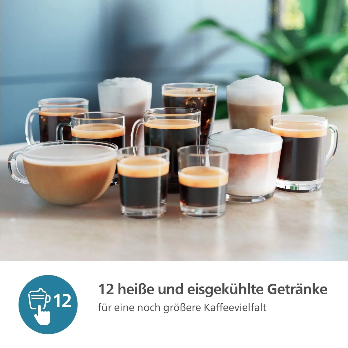 Philips EP4441/50 Kaffeevollautomat, 12 Kaffeespezialitäten, LatteGo-Milchsystem, SilentBrew Technologie 4
