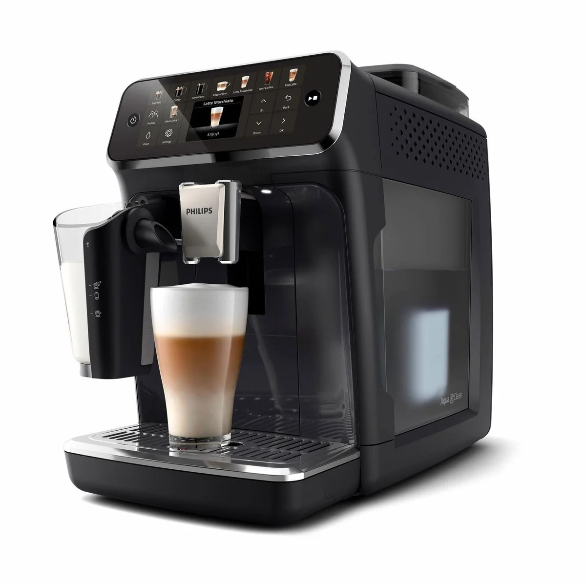 Philips Kaffeevollautomat EP5541/50, 12 Kaffeespezialitäten, SilentBrew Technologie