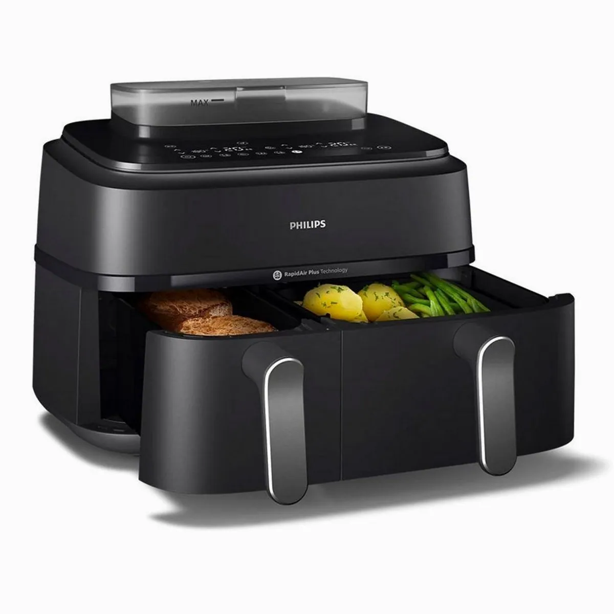 Philips Steam Airfryer NA551/00, 9 Liter Kapazität, 19 Kochfunktionen 3
