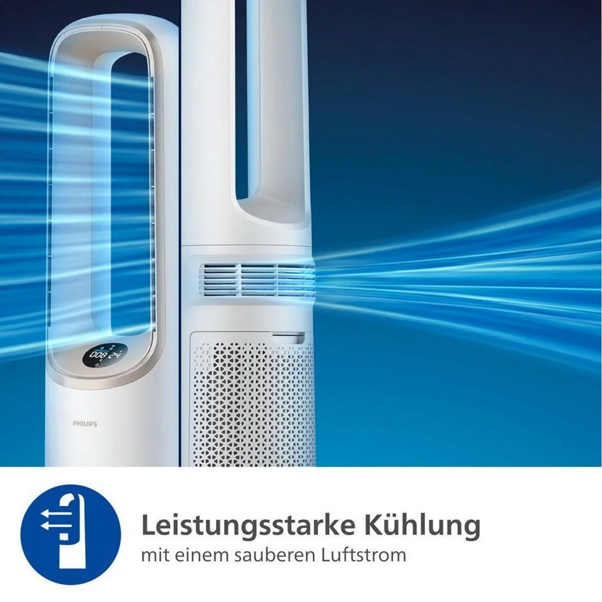 Philips AMF870 Air Performer, 3-in-1 Luftreiniger, Kühlung & Heizung für 70 m² 3