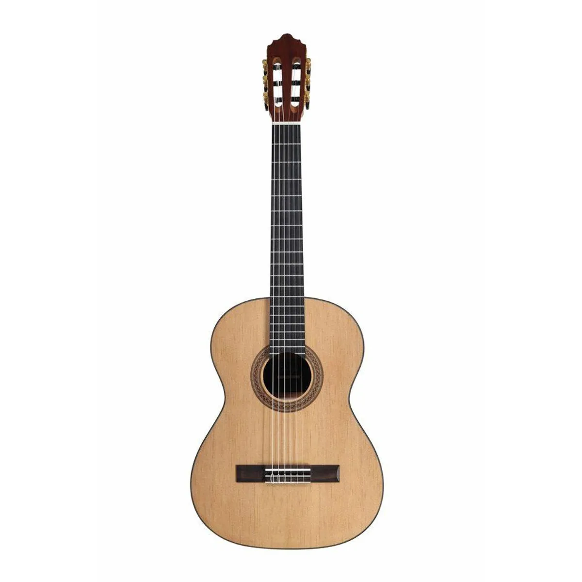 pi-music Silva Konzertgitarre 3/4, hochwertiges Holz, ideales Einsteiger-Set 3