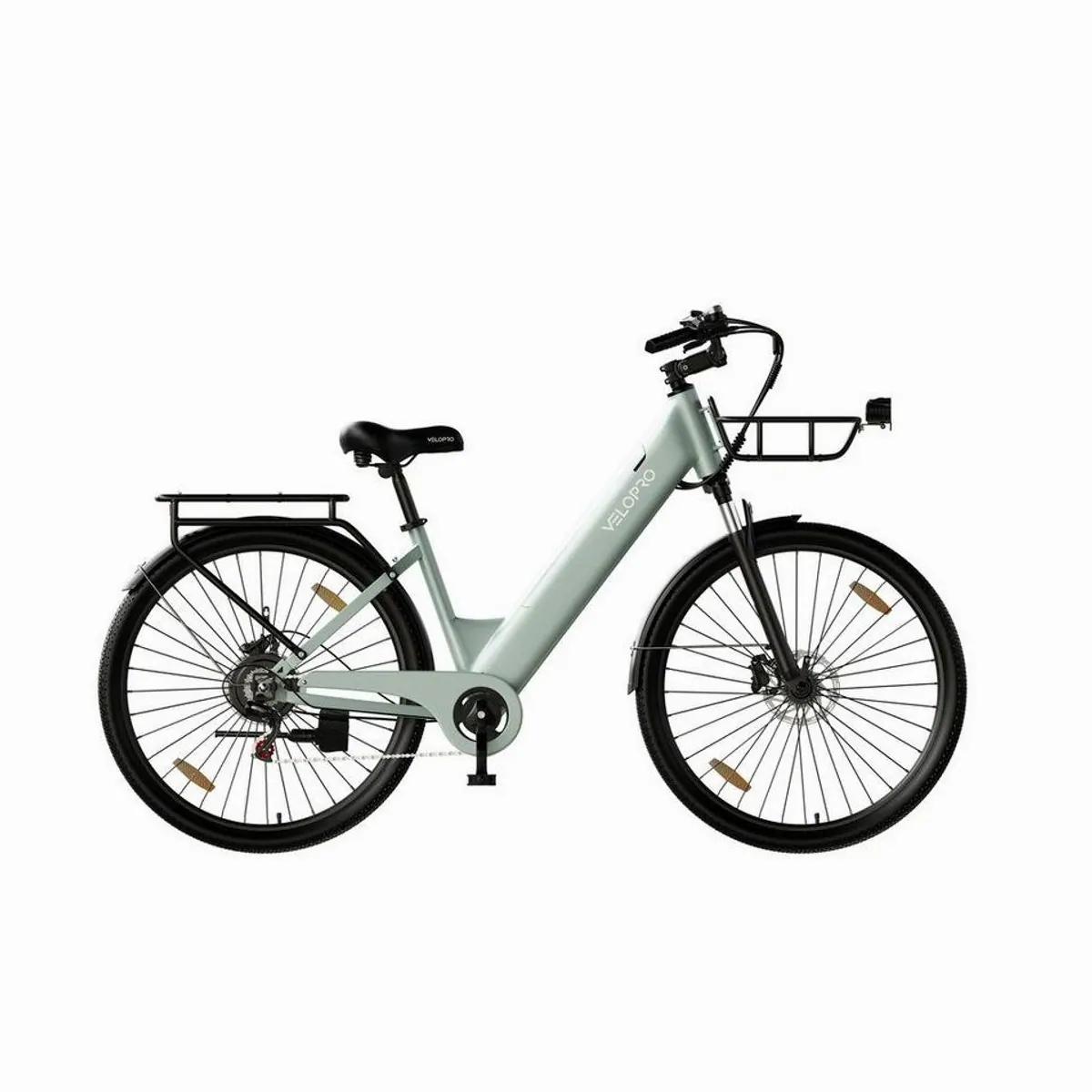 PIXAR E-Bike Cityrad Pedelec, 28 Zoll, 100 km Reichweite, 250W Heckmotor 2