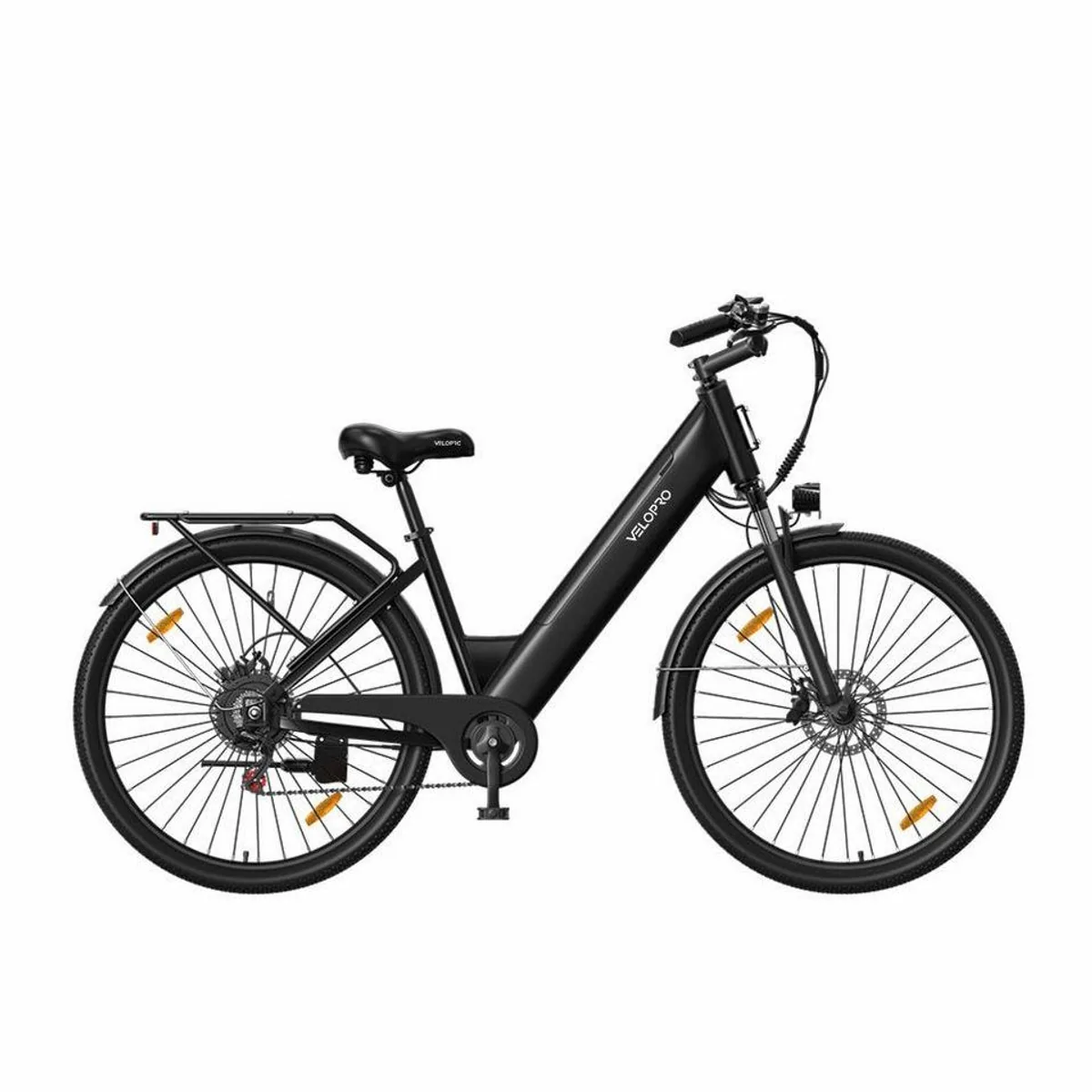 PIXAR Velopro C1 E-Bike, 27,5 Zoll, 250W Heckmotor, 7-Gang, Gepäckträger 2