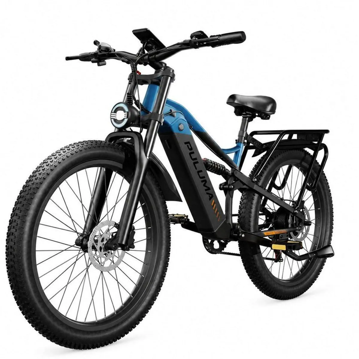 PixelPilot E-Bike Cityrad 26 Zoll, komfortable Dämpfung, leistungsstarker Akku