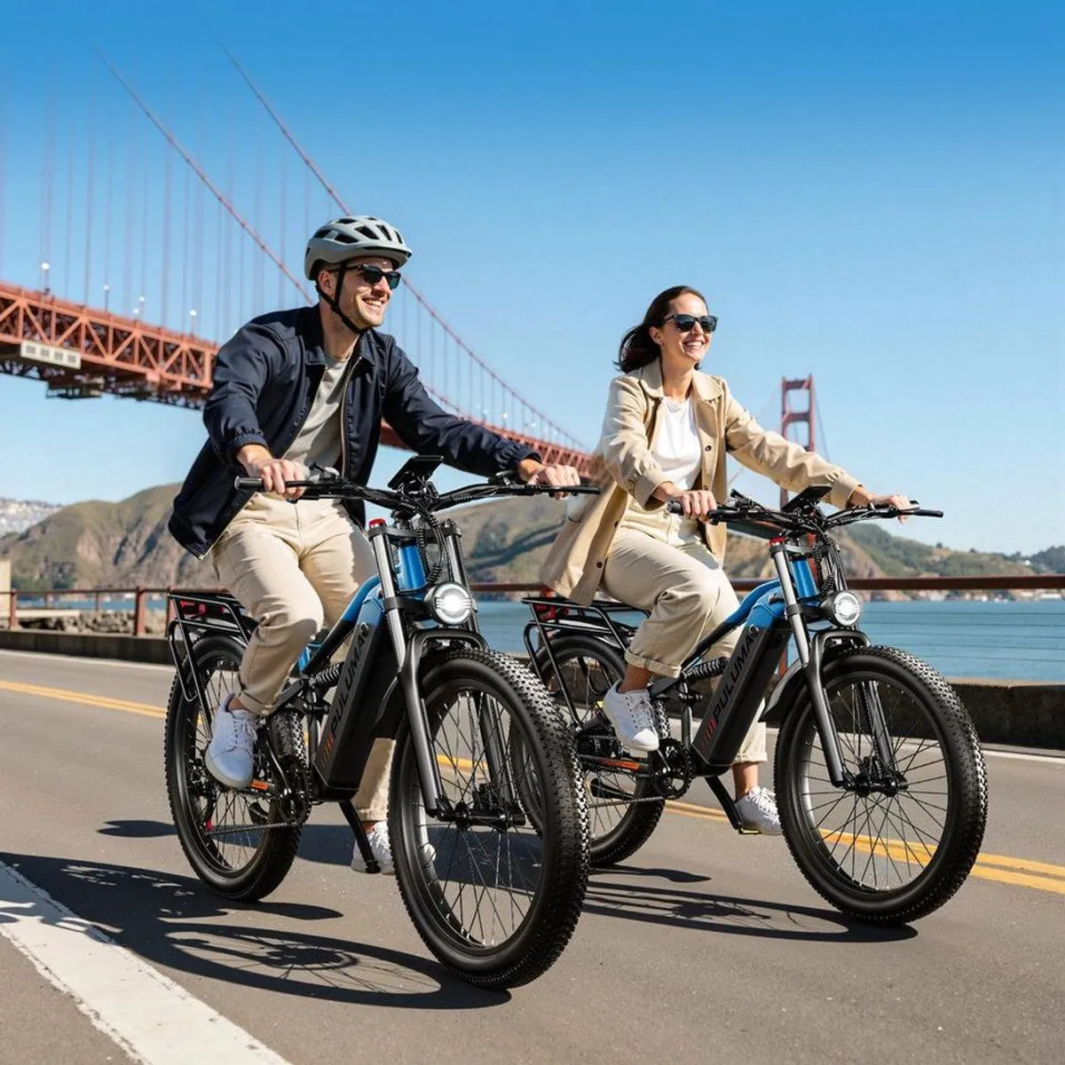 PixelPilot E-Bike Cityrad 26 Zoll, komfortable Dämpfung, leistungsstarker Akku 5