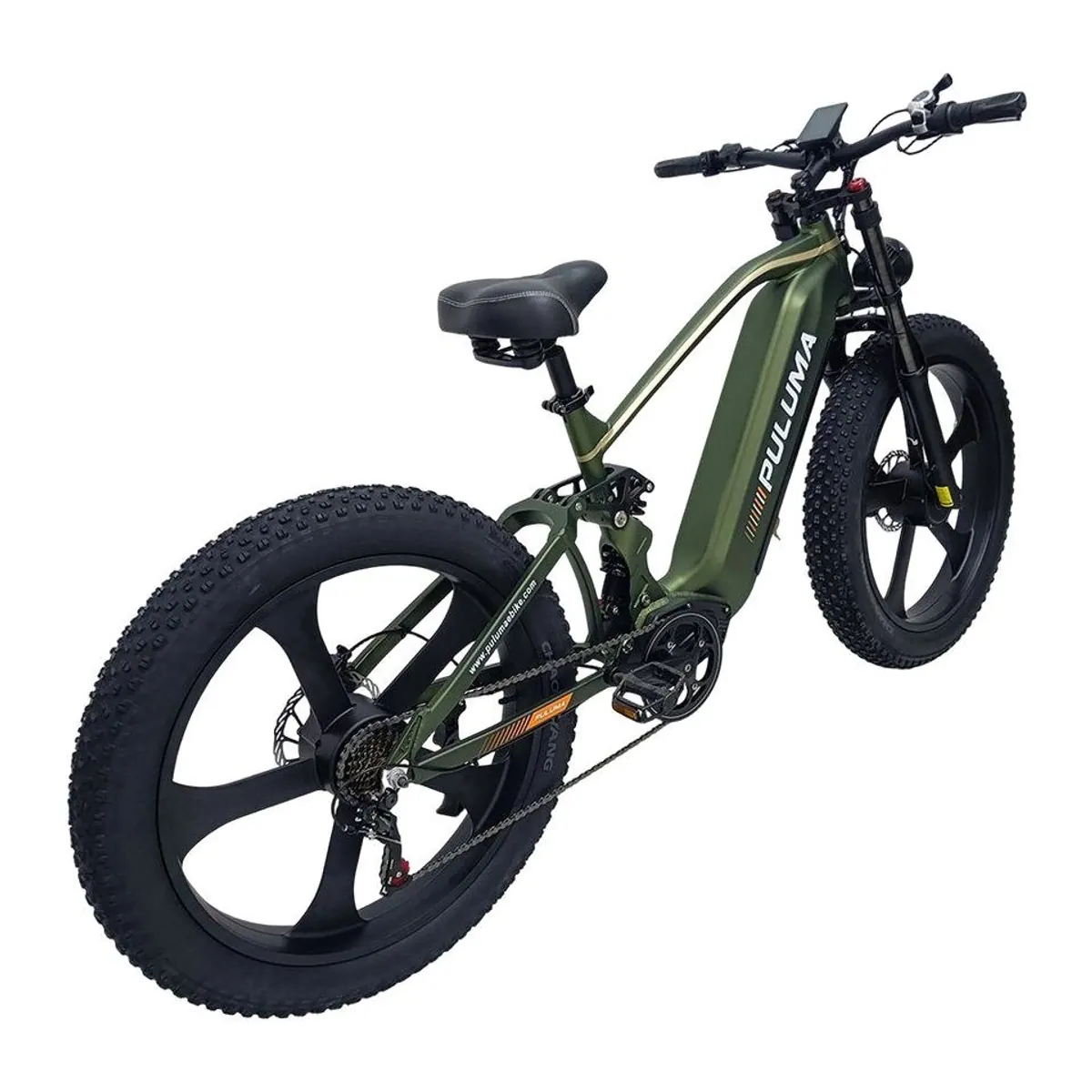 PixelPilot E-Bike Mountainbike 52V 20Ah Fatbike 26 Zoll, vielseitig einsetzbar, Shimano 7-Gang, hydraulische Bremsen 3