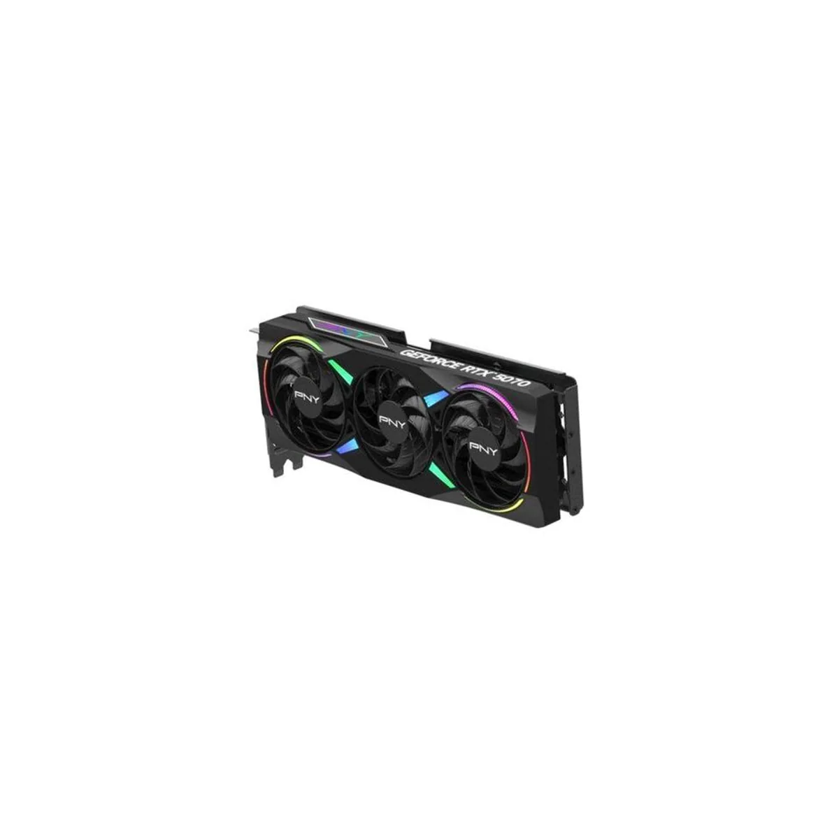 PNY GeForce RTX 5070 EPIC-X RGB OC Grafikkarte, beeindruckende Grafikleistung, RGB-Beleuchtung, optimierte Kühlung 4