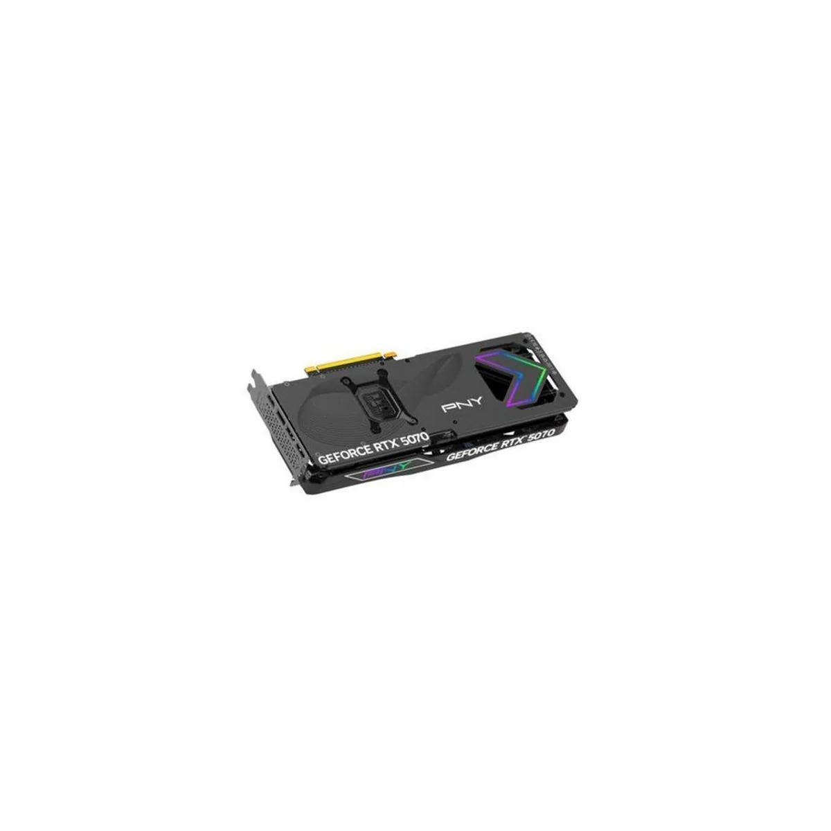 PNY GeForce RTX 5070 EPIC-X RGB OC Grafikkarte, beeindruckende Grafikleistung, RGB-Beleuchtung, optimierte Kühlung 5