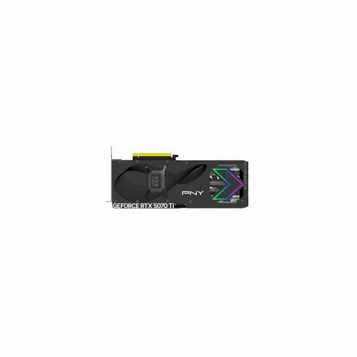 PNY GeForce RTX 5070 Ti EPIC-X RGB OC Grafikkarte, leistungsstark, RGB-Beleuchtung, optimierte Kühlung 3