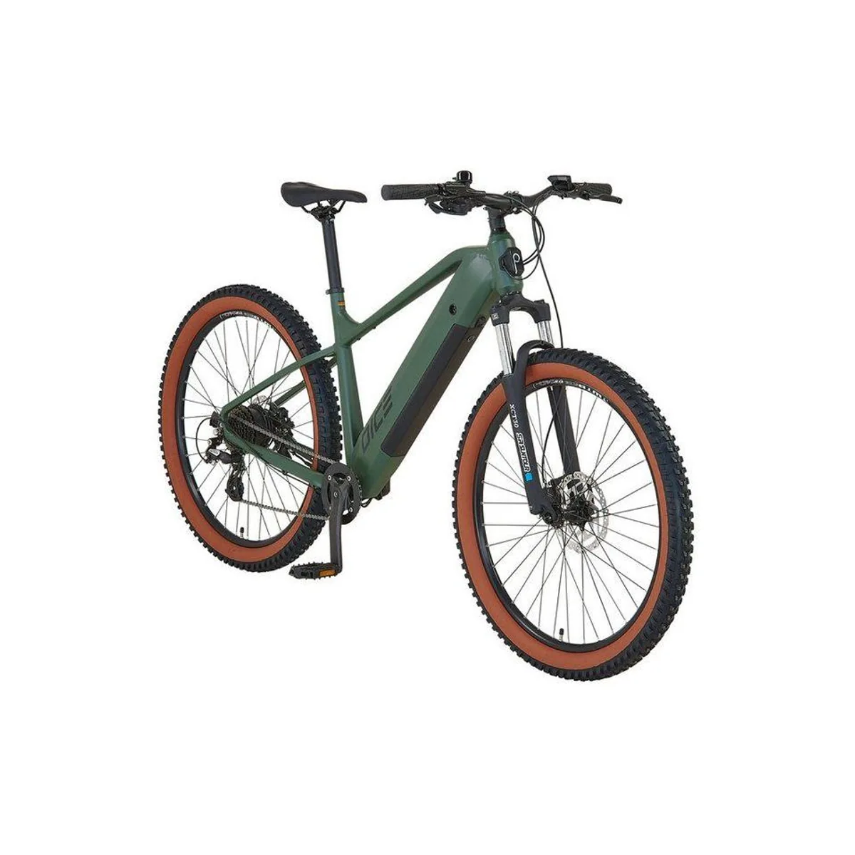 Prophete Dice 1.0 E-Mountainbike, 8-Gang Shimano Altus, 250 W Heckmotor — ideal für Offroad-Abenteuer 2