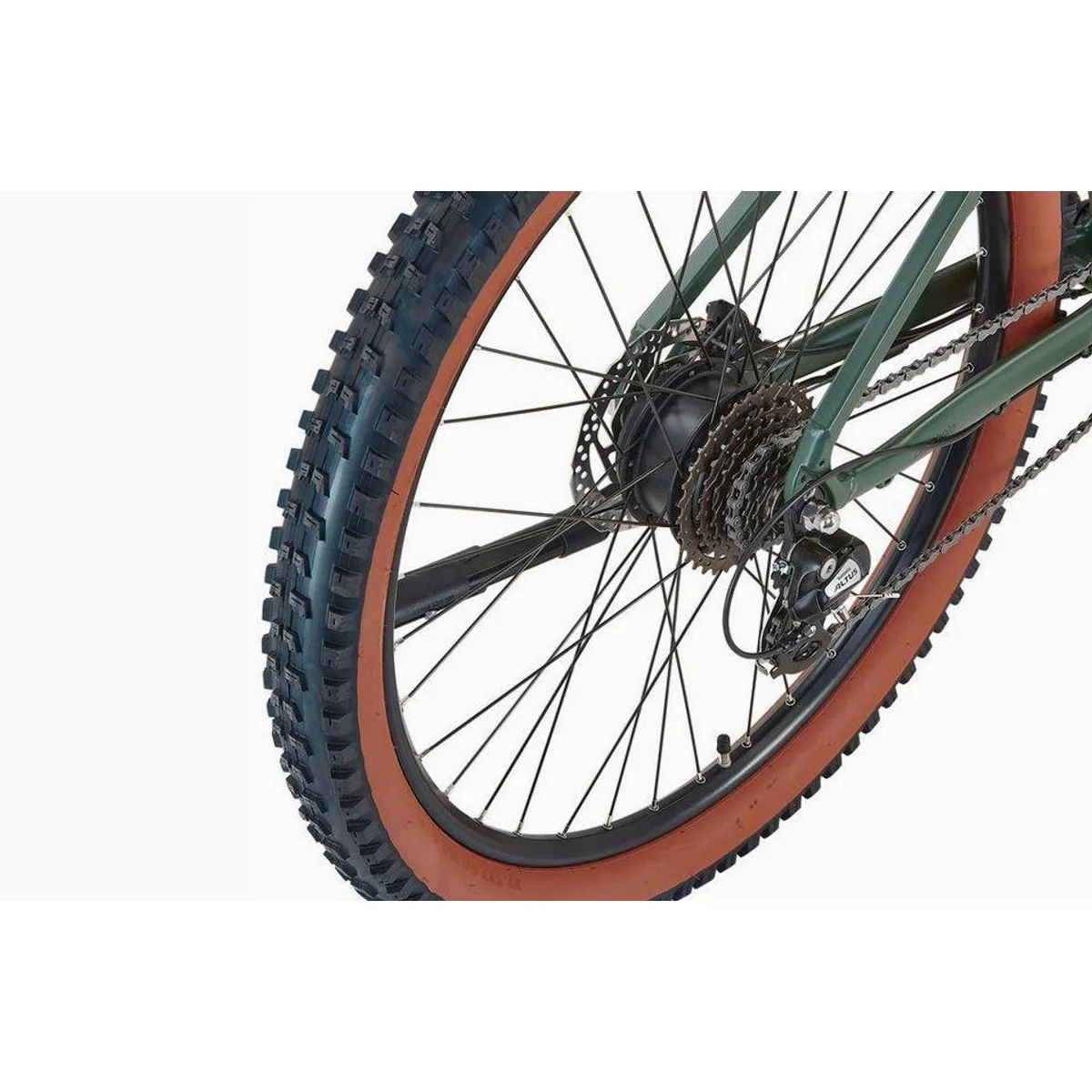 Prophete Dice 1.0 E-Mountainbike, 8-Gang Shimano Altus, 250 W Heckmotor — ideal für Offroad-Abenteuer 4