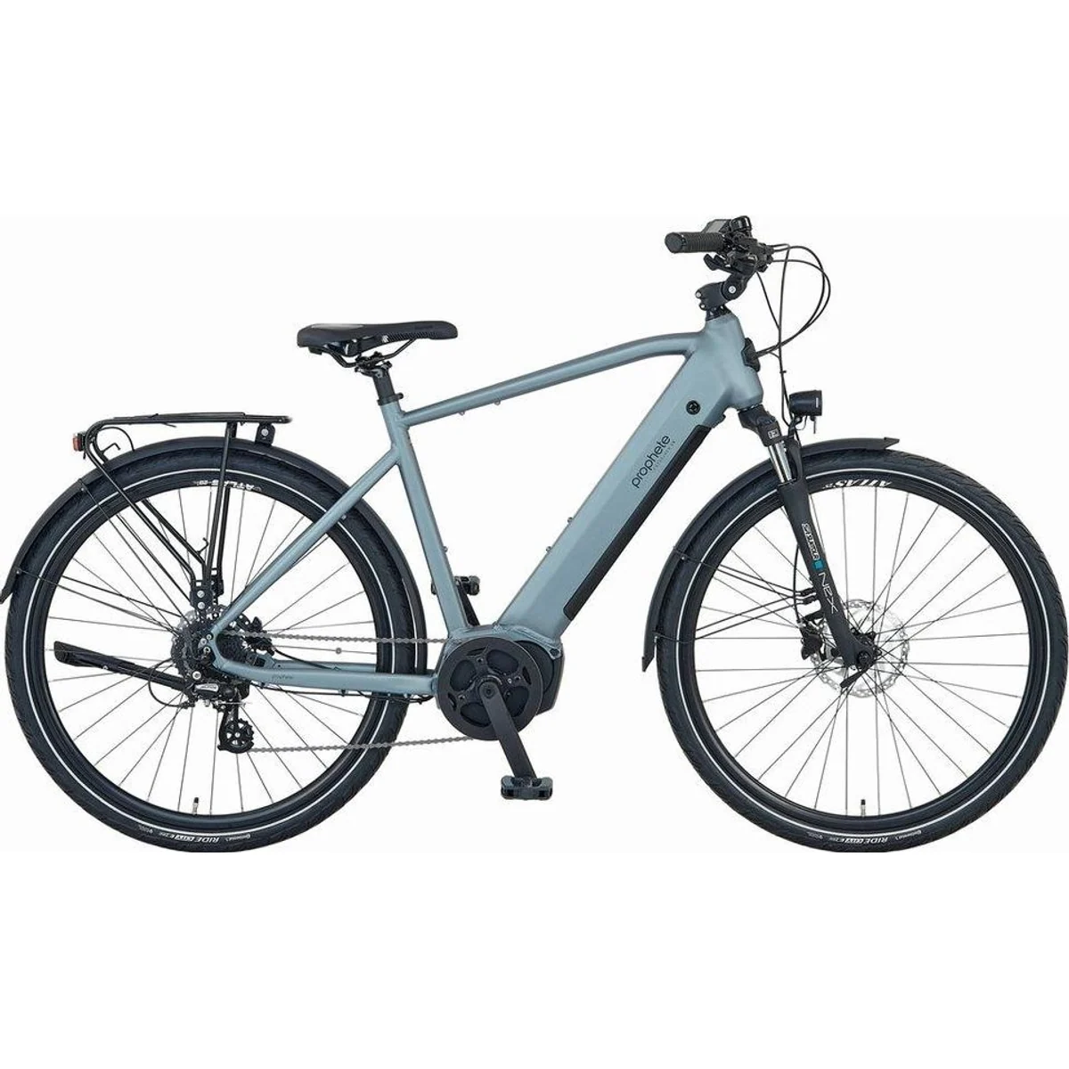 Prophete Entdecker 3.8 E-Bike, leistungsstarker Mittelmotor, 8-Gang Shimano, 540 Wh Akku
