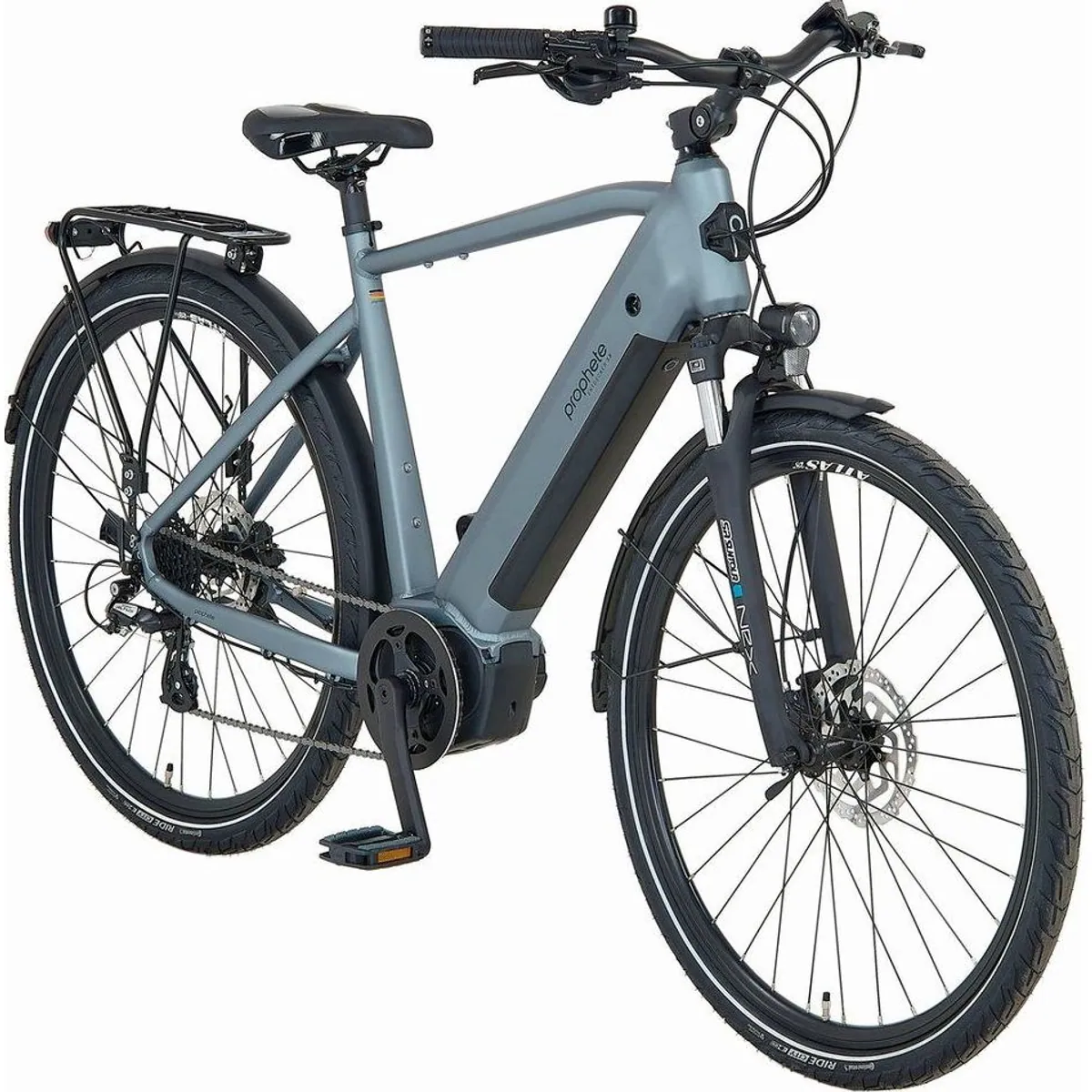 Prophete Entdecker 3.8 E-Bike, leistungsstarker Mittelmotor, 8-Gang Shimano, 540 Wh Akku 2
