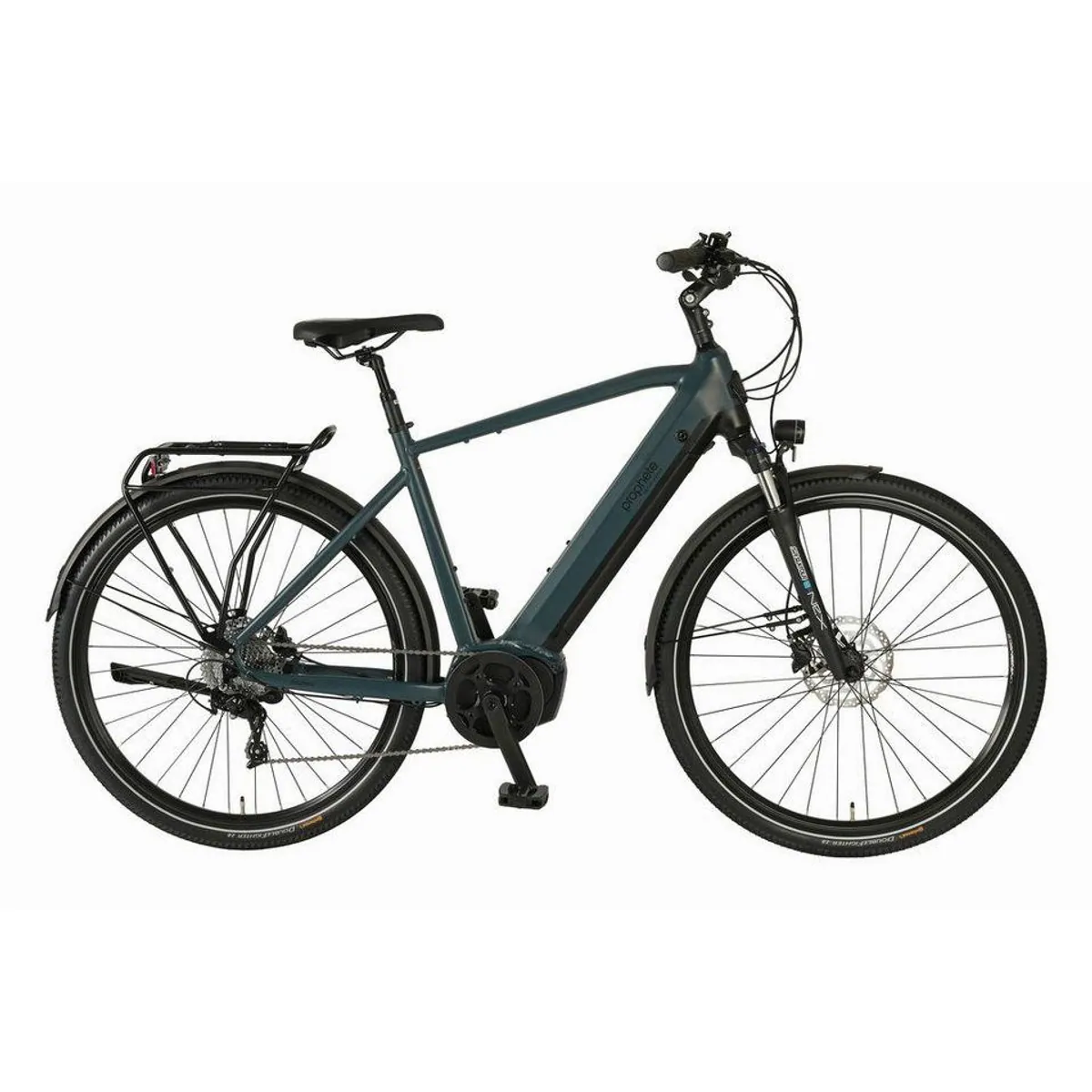 Prophete Entdecker 4.8 E-Bike, kraftvoller Mittelmotor, 10-Gang Schaltung, hohe Reichweite