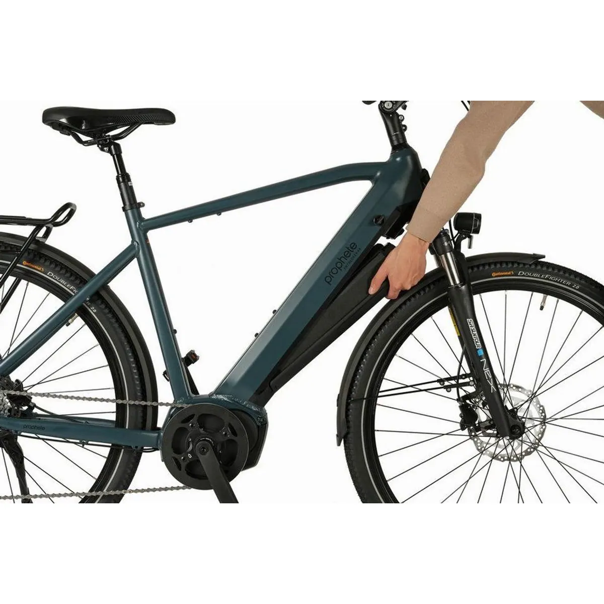 Prophete Entdecker 4.8 E-Bike, kraftvoller Mittelmotor, 10-Gang Schaltung, hohe Reichweite 5