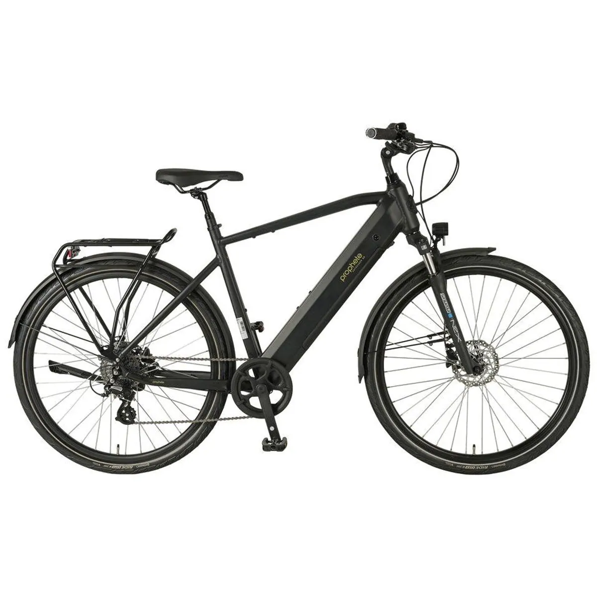 Prophete Entdecker 2.0 E-Bike, kraftvoller Heckmotor, 8-Gang Shimano, 360 Wh Akku