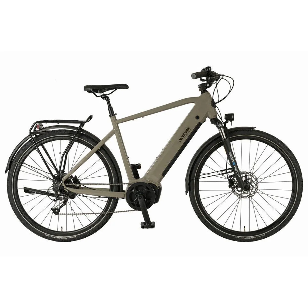 Prophete Entdecker 3.0 E-Bike, 36V Mittelmotor, 9-Gang Shimano, 110 km Reichweite