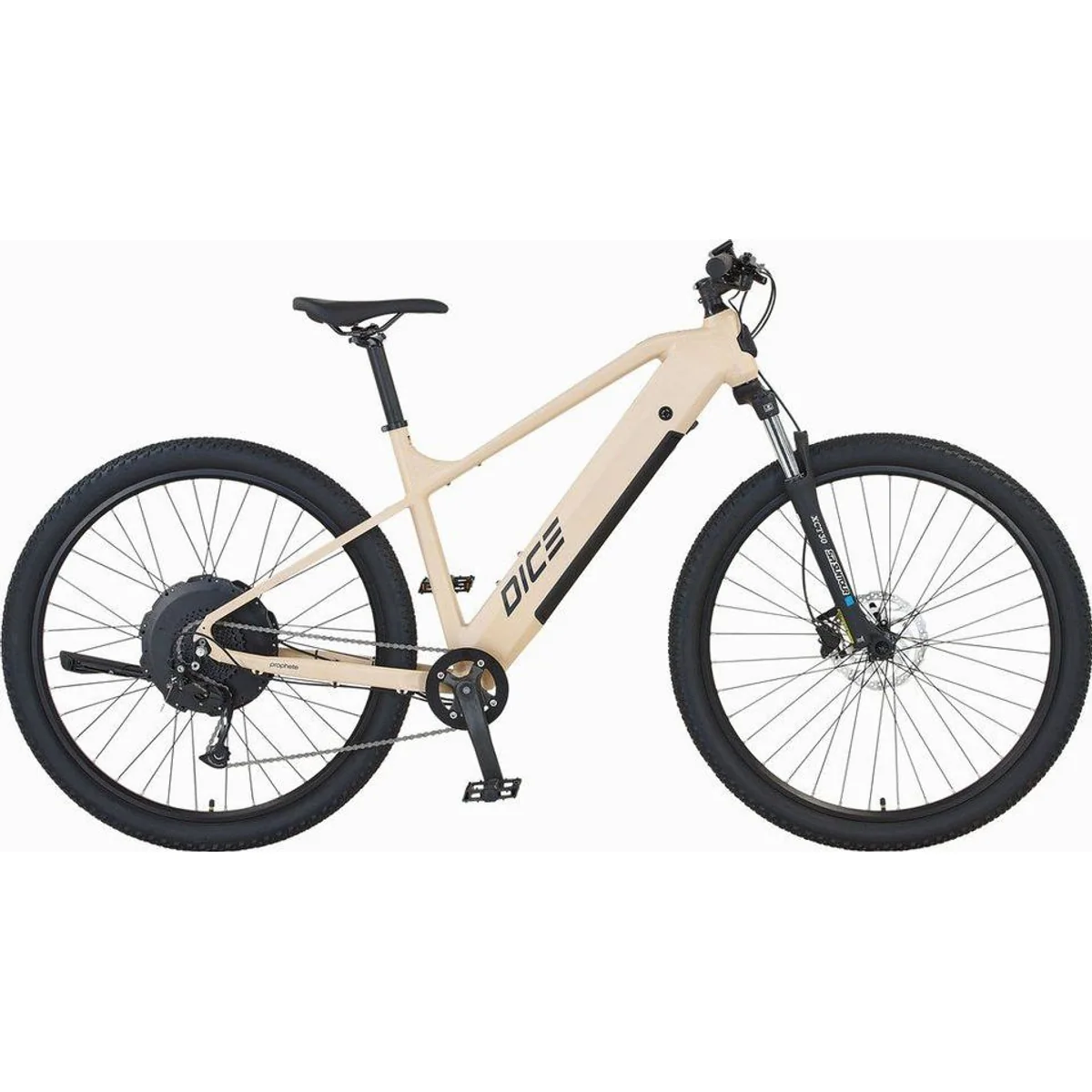 Prophete Dice 2.0 E-Bike Mountainbike, 9 Gang Shimano Alivio, Heckmotor, 480 Wh
