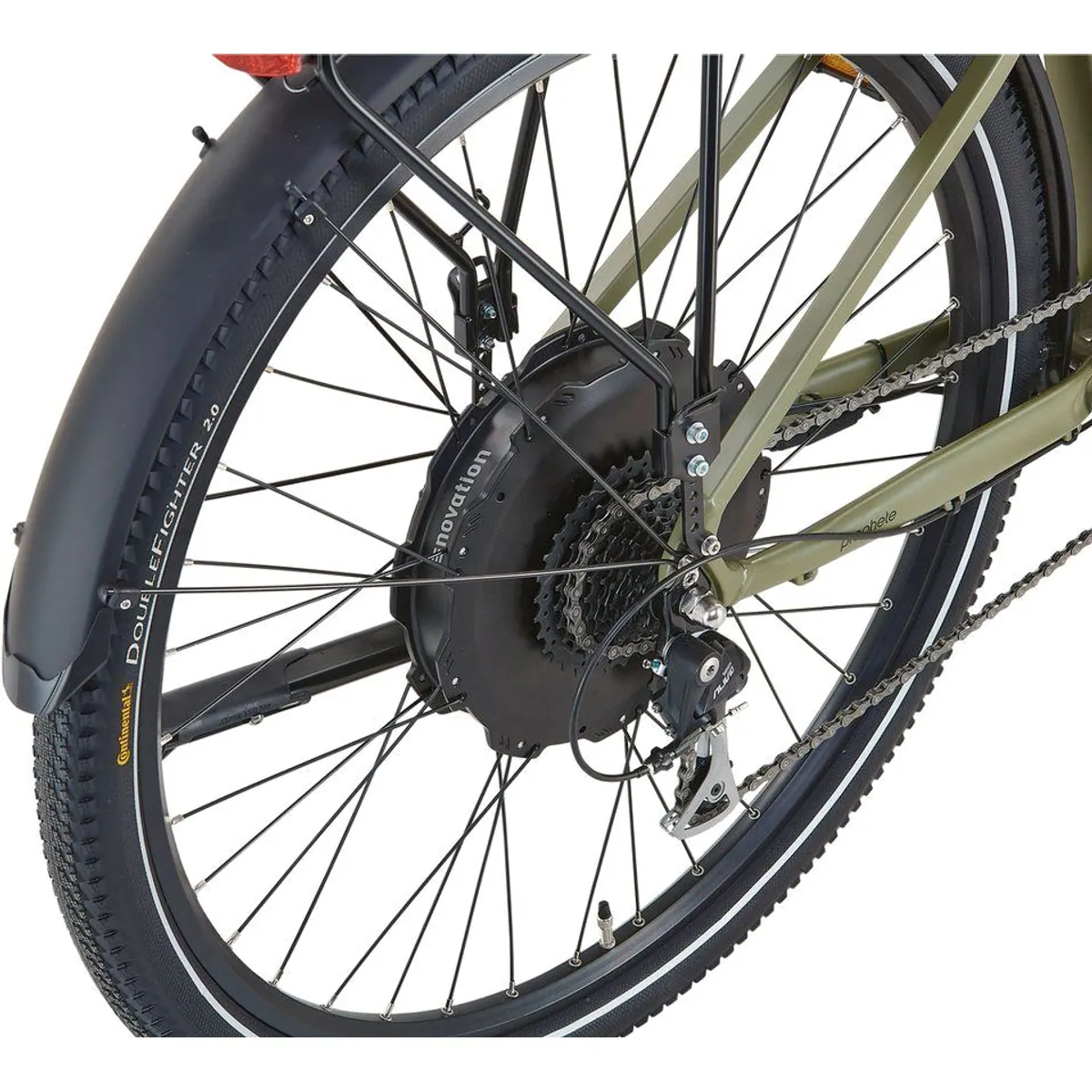 Prophete E-Bike Trekkingrad Stack 2.0, 9-Gang Shimano Alivio, Heckmotor, 480 Wh 5