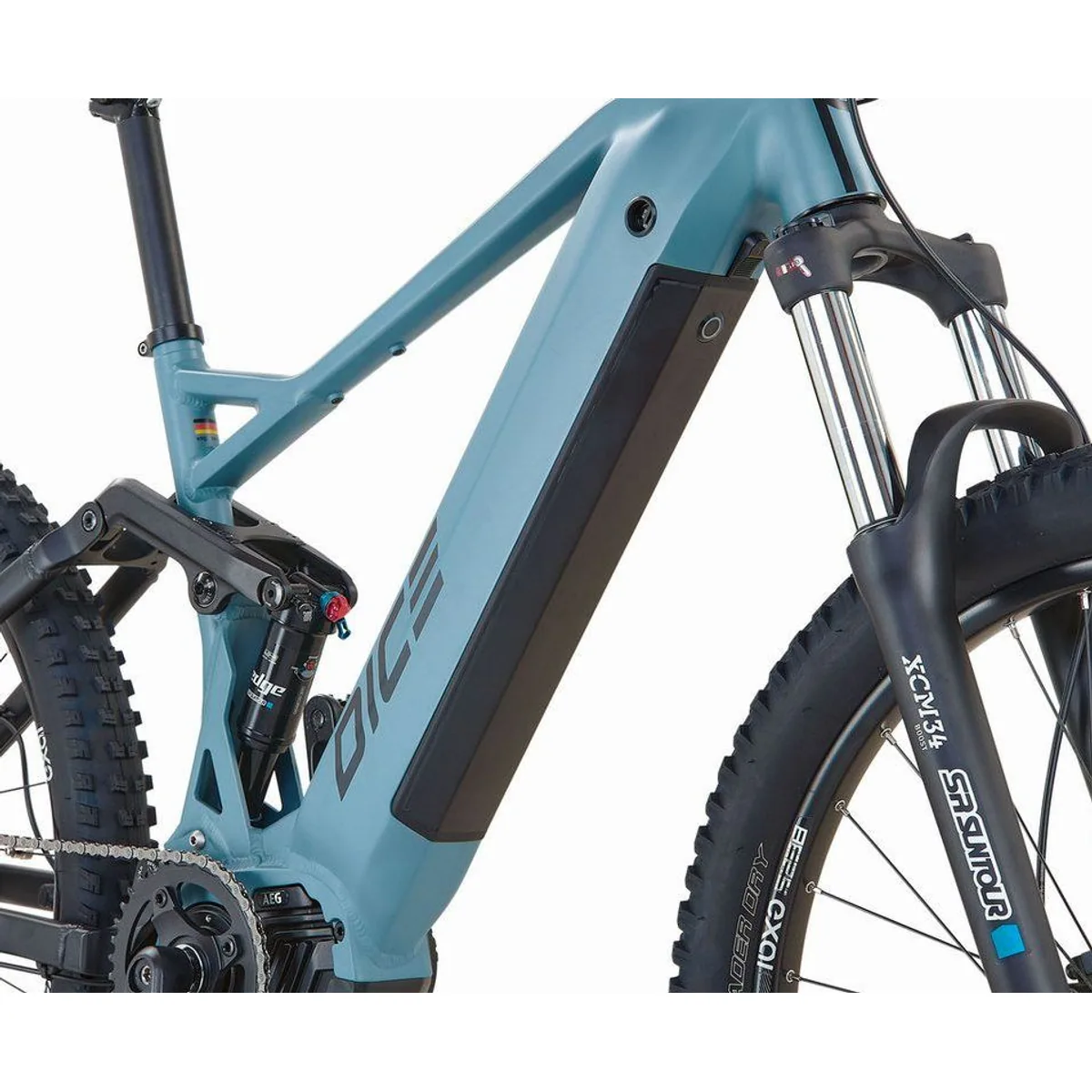 Prophete Dice 4.0 E-Mountainbike, 10 Gang Shimano Cues, Mittelmotor, 480 Wh — Sportlich, leistungsstark, vielseitig 4