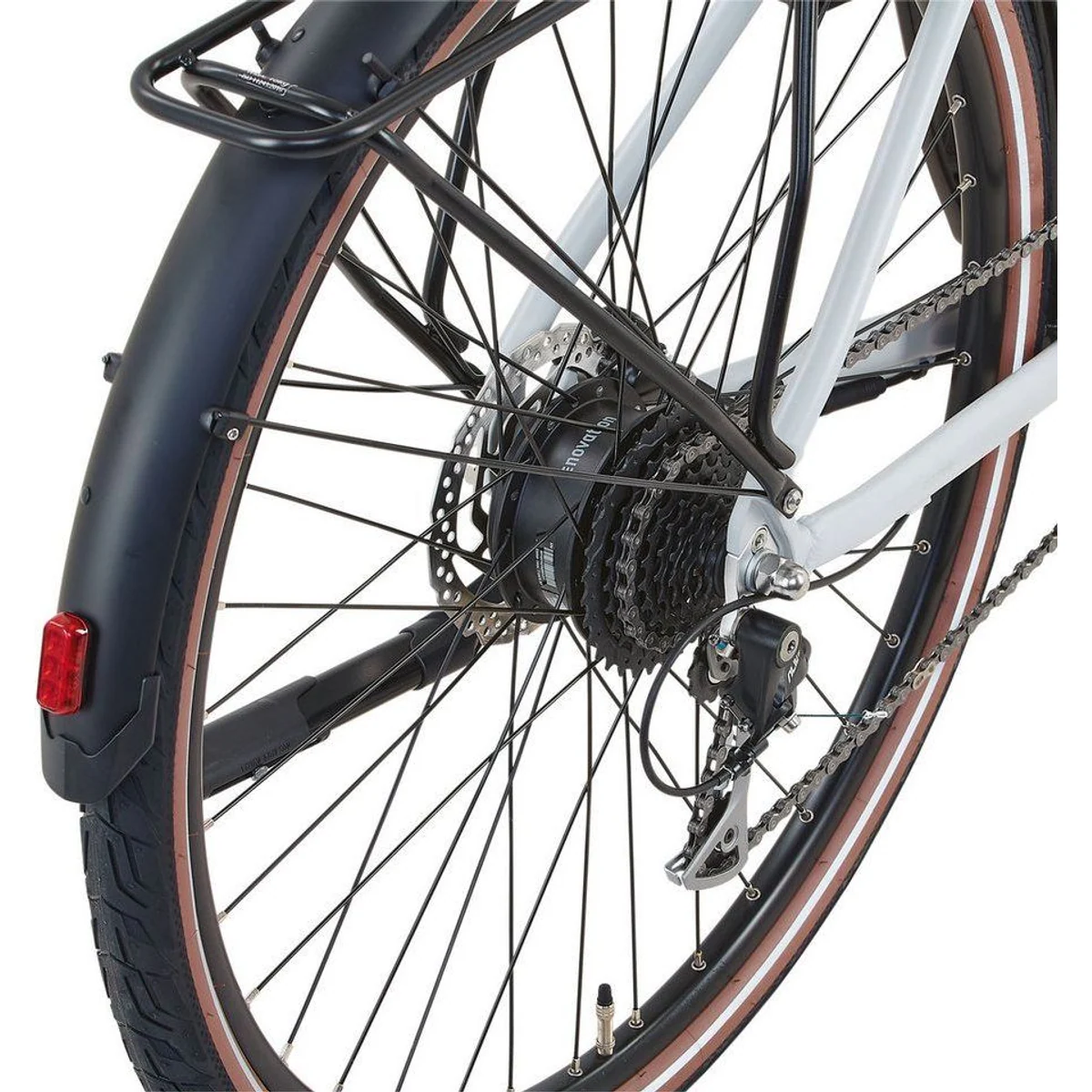 Prophete Urbanicer 2.9 E-Bike, 9 Gang Shimano Alivio, 360 Wh Akku, Heckmotor 5