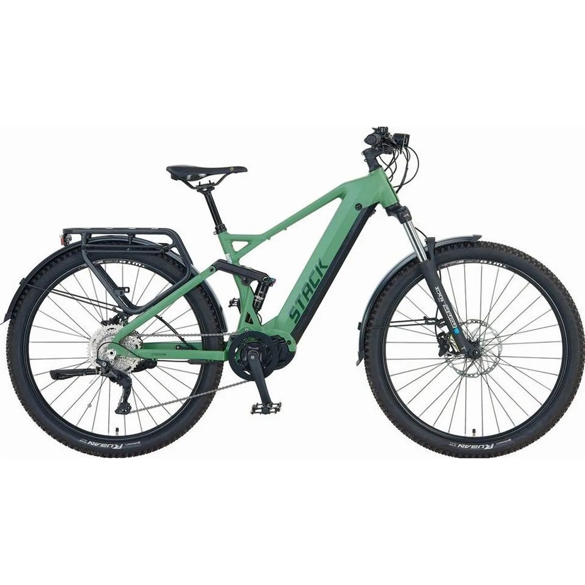 Prophete Stack 5.0 E-Bike, 48V Mittelmotor, 720 Wh Akku, 10-Gang Shimano