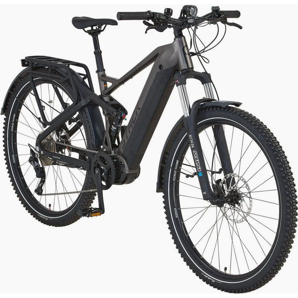 Prophete E-Bike Trekkingrad Stack 5.8, leistungsstarker Mittelmotor, 10-Gang Schaltung, 720 Wh Akku 2