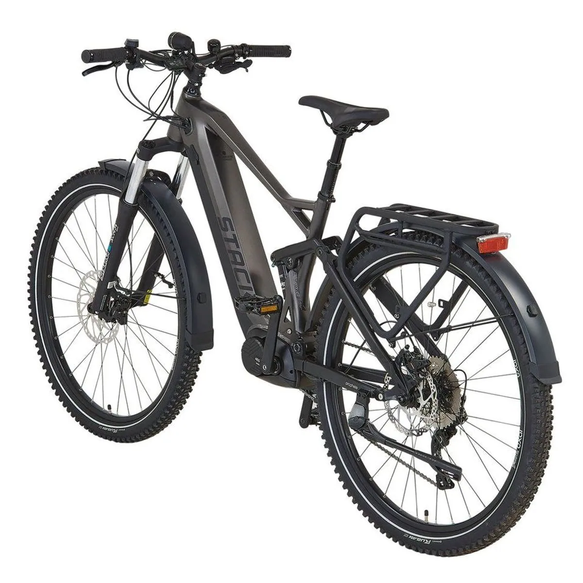 Prophete E-Bike Trekkingrad Stack 5.8, leistungsstarker Mittelmotor, 10-Gang Schaltung, 720 Wh Akku 3