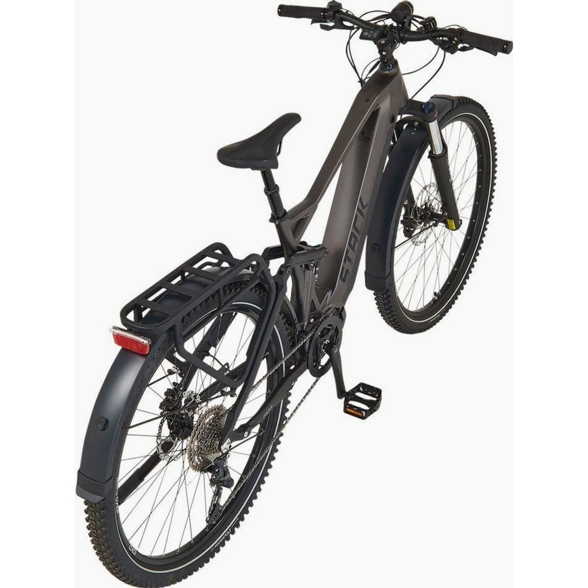 Prophete E-Bike Trekkingrad Stack 5.8, leistungsstarker Mittelmotor, 10-Gang Schaltung, 720 Wh Akku 4